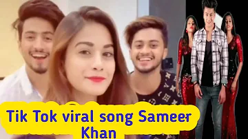 Tik Tok video Sameer Khan song gima ashi Manju fazu