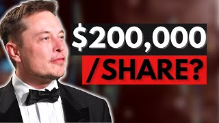 Tesla 2030 Stock Price Target Revealed By Elon Musk! Tesla Price Target In 5 Years