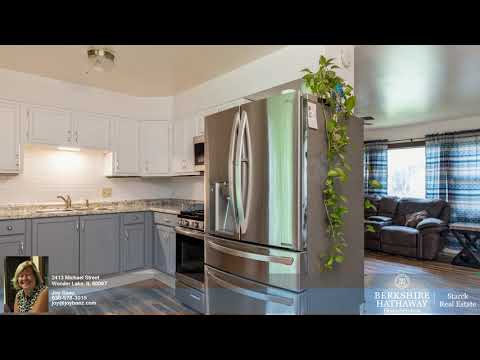 2413 Michael Street, Wonder Lake, IL home video tour