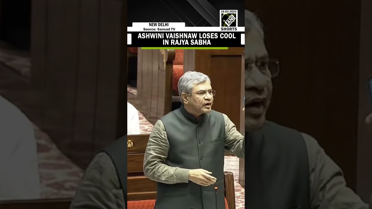 Ashwini Vaishnaw loses cool at Manoj Jha in RS over New Delhi Railway station stampede incident row