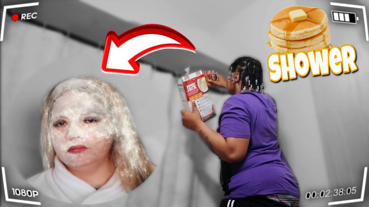 POURING "PANCAKE" MIX ON GIRLFRIEND IN SHOWER!! ***EPIC*** YouTube