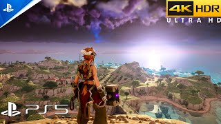 Fortnite (PS5) 4K 60FPS HDR Gameplay (Chapter 5 Season 1)