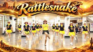Rattlesnake│Line Dance by Barry Amato (USA) & George Blick (USA)│Demo & Walk Through║響尾蛇│排舞│含導跳║4K