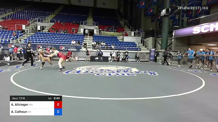 138 Lbs Round Of 64 - Alley Altringer, Minnesota V...