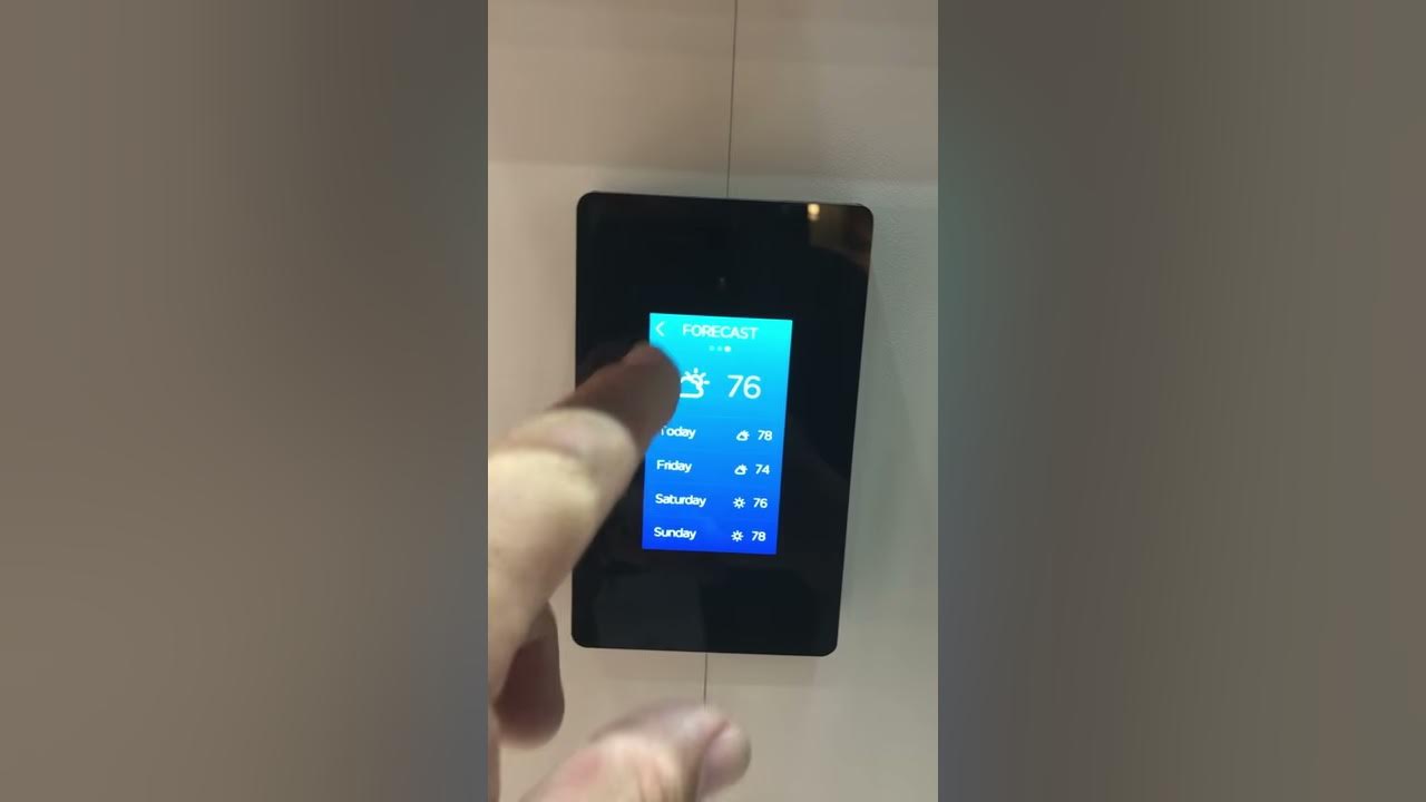 Savant Thermostat CEDIA 2017 YouTube