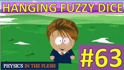 63 Hanging Fuzzy Dice