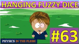 63 Hanging Fuzzy Dice