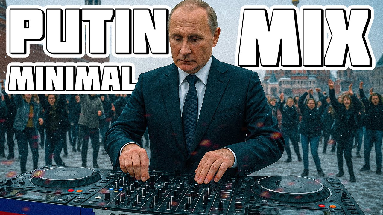 VLADIMIR PUTIN MINIMAL TECHNO MIX 2025 | RED SQUARE PARTY | AI ...