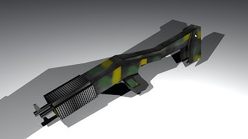 Maya tutorial : Modeling a Low Poly Game Weapon Part 2/3