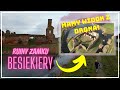 Mamy to - pierwszy film z drona! Ruiny zamku Besiekiery k/Łodzi z wysokości.