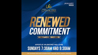 Renewed Commitment  | Sunday, January 30 2022 | 7:30am