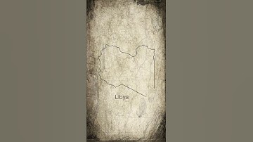 Libya map drawing #shorts #map #libya #drawing #zeichnen #artist
