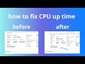 how to reset pc up time - full shutdown windows 11