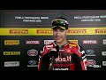 Lecuona talks feelings after his long-awaited return to the podium 🥹 | 2026 #PortugueseWorldSBK 🇵🇹