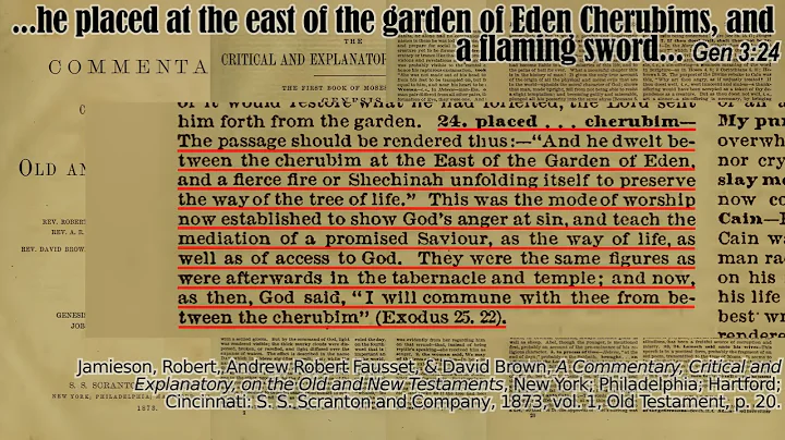 Garden of Eden (Jamieson, Fausset, & Brown, A Comm...