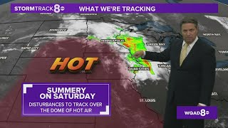 Afternoon Storm Track 8 Forecast... August 12, 2022