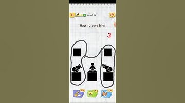 Draw 2 Save Stickman Puzzle Level 54: How To Save Him