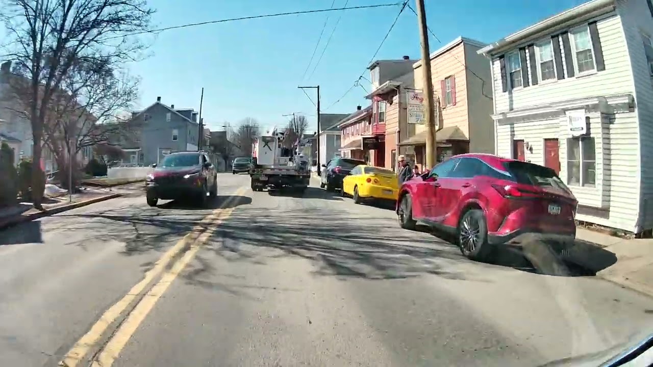 2-28-26 Gold Mine rd. to Tower City to Millersburg down the river on 441 to see river ice part 7