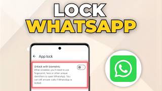 كيفية قفل واتساب باستخدام بصمة الإصبع screenshot 4