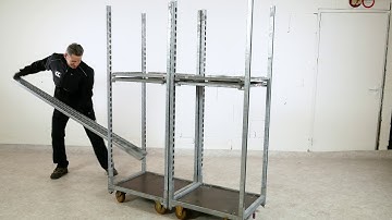 How to stack functional material of the CC Halfcontainer? (EN)