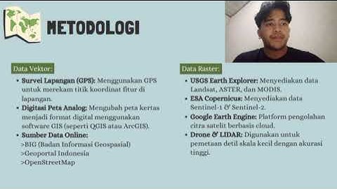 DATA VEKTOR DAN DATA RASTER PADA PEMETAAN DAN GEOMATIKA KEHUTANAN - KELOMPOK 11