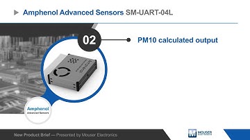 Amphenol Advanced Sensors SM-UART-04L Laser Dust Sensor — New Product Brief