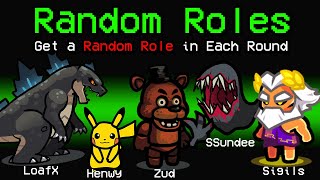 NEW Among Us RANDOM ROLES?! (Town of Us Mod)