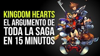 KINGDOM HEARTS, el argumento de TODA LA SAGA en 15 MINUTOS