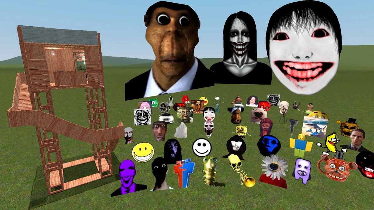 Too Much Nextbots Vs Towers In Garry's Mod!