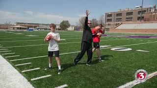 Celebrity Football  QB Throwing Mechanics--Coach Dave Wiemers Wealth
