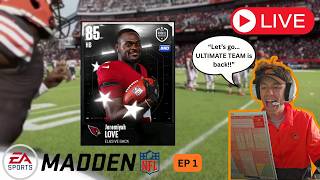 MUT 27 EPISODE 1 LIVE! NMS ADVICE + PRE-ORDER PACK OPENING! ULTIMATE CAPTAIN PICK + MARKET TALK...