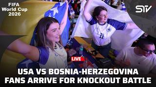 LIVE:  FIFA World Cup 2026 | USA vs Bosnia-Herzegovina | USA Fans Take Over Stadium | ZO1J