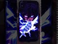 Sasuke incoming call lights up iphone case