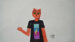 Арты на конкурс каналу orange fox