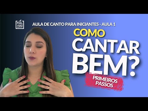 Qual o valor de uma aula de canto e o que se aprende?