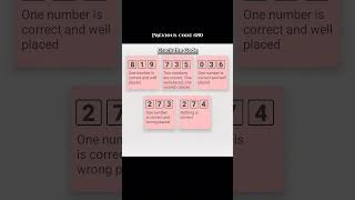 Crack the Code 🔒 #code #puzzle #mind #solvethepuzzle #mindgames #puzzlegame #roblox #shorts