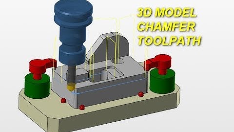Using the new Model Chamfer toolpath in Mastercam 2019