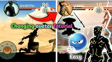 How To Change Shadow Fight 2 Shadows  Avatar || With Full Toturial