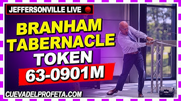 63-0901m Token ★ 𝗕𝗥𝗔𝗡𝗛𝗔𝗠 𝗧𝗔𝗕𝗘𝗥𝗡𝗔𝗖𝗟𝗘 𝗟𝗜𝗩𝗘 Joseph Branham