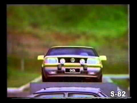 COMERCIAL PROPAGANDA VW GOL GTS GTI 1993 BRASIL BRAZIL Golf