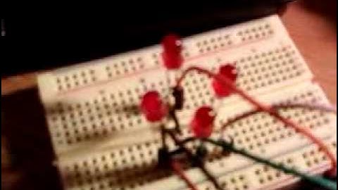 Arduino Wii Chuck Demo Video