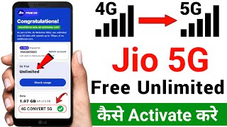 Jio 5G Kaise Activate Kare | How to activate Jio 5g 2024 | Jio True 5G | unlimited jio 5g use 2024