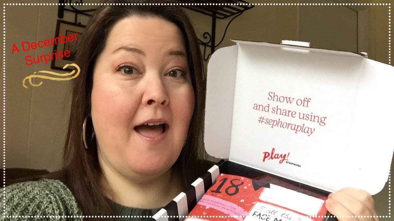 Sephora Play December 2018 / Unboxing / Swatching