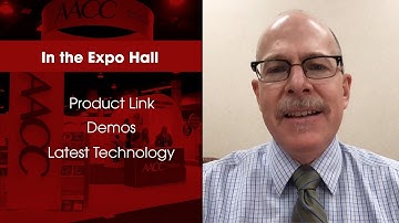 Wednesday at 2020 AACC: Clinical Lab Expo
