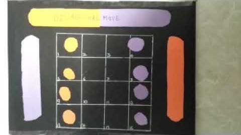 Diagonal Move math game