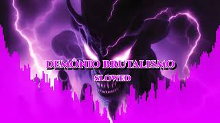 DEMONIO BRUTALISMO (SLOWED) | BASS BOOSTED | PHONKETRA Resimi