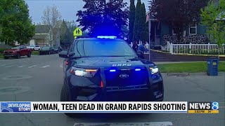 Community mourns teen, woman killed in Grand Rapids shooting