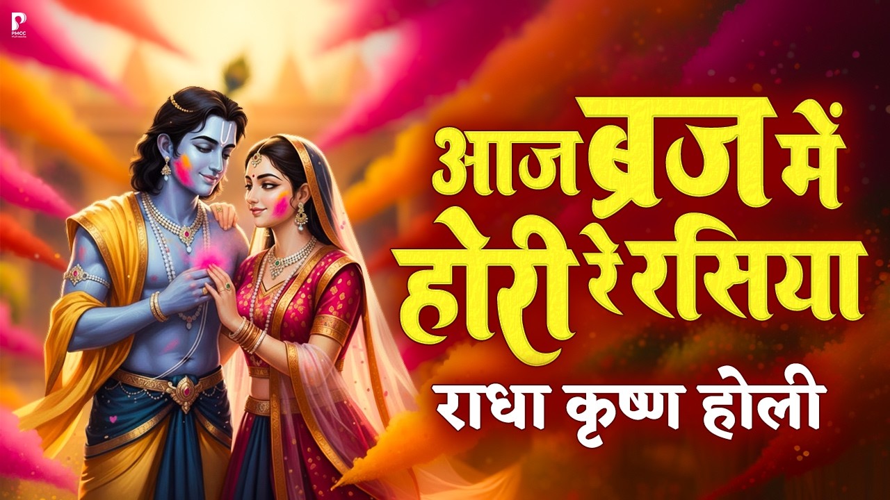 Aaj Brij Mein Hori Re Rasiya आज बिरज में होरी रे रसिया Holi New Song 2026 Radha Krishna Holi Bhajan