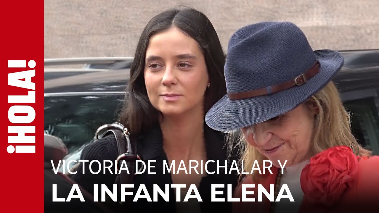El cariñoso gesto de Victoria de Marichalar con la Infanta Elena el Día de la Fiesta Nacional