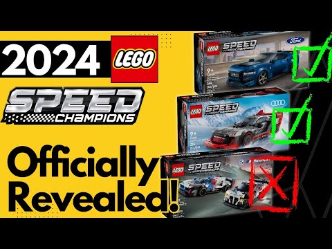 2024 LEGO Speed Champions Revealed! My Thoughts. 
